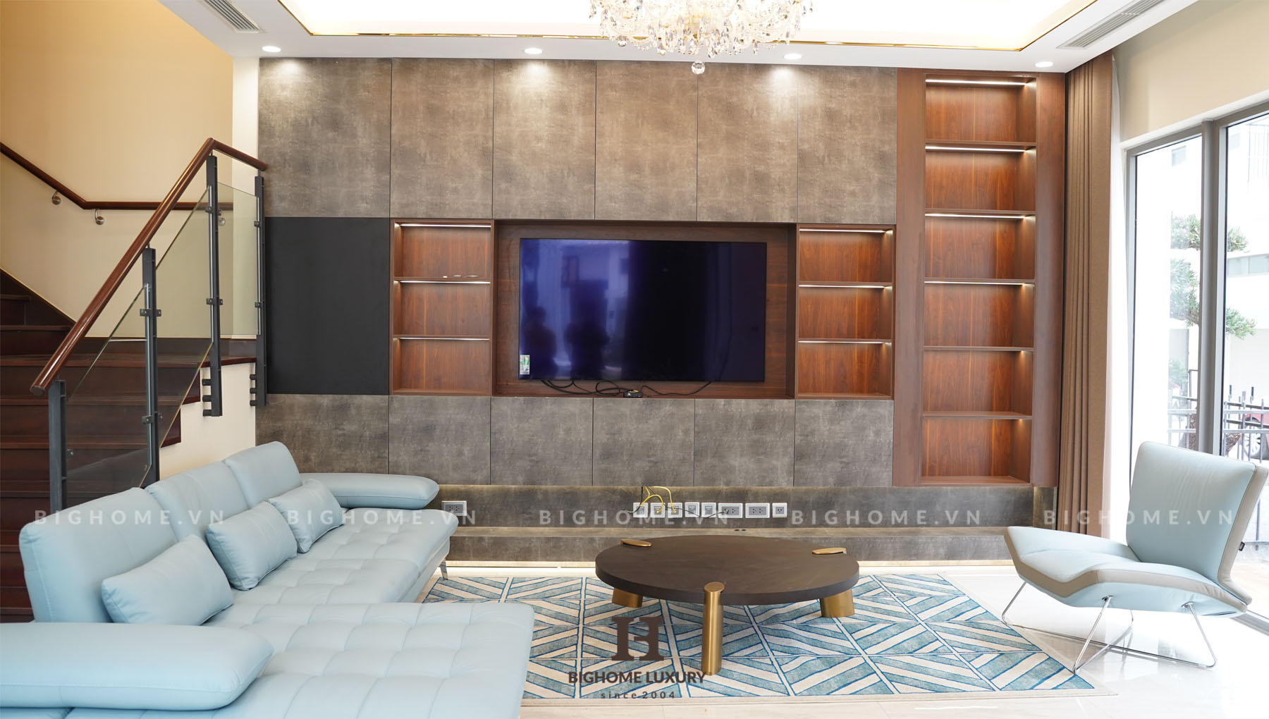 Thi công nội thất trọn gói nhà anh Sơn Tùng the Manor