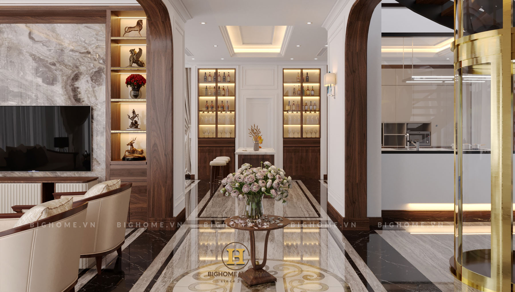 Biệt thự luxury Louis City Hoàng Mai nhà anh Vượng