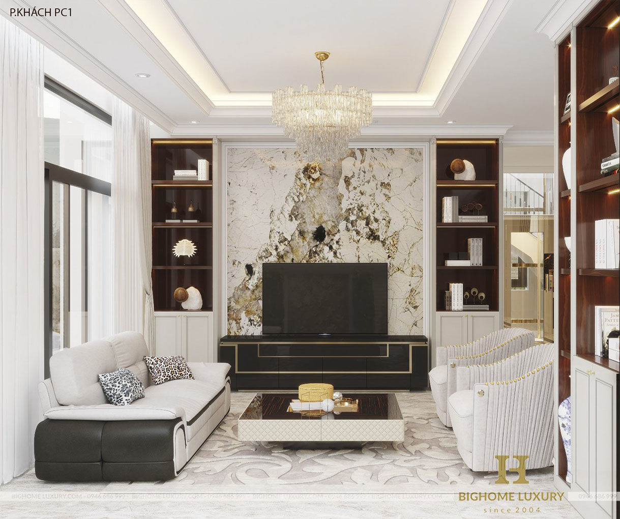 Bighome - Đơn vị thiết kế hàng đầu tại khu đô thị Louis City Hoàng Mai